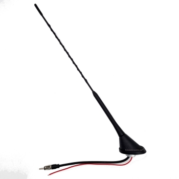 16V AM FM ANTENNE aktiv 60 Grad Strahler 400mm Dachantenne UKW AM FM